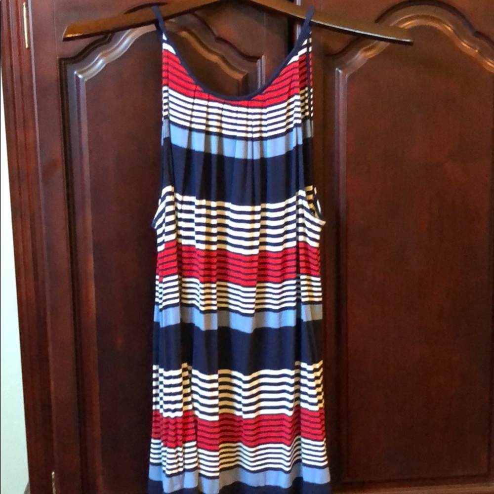 Red/white/blue Max Studio Top